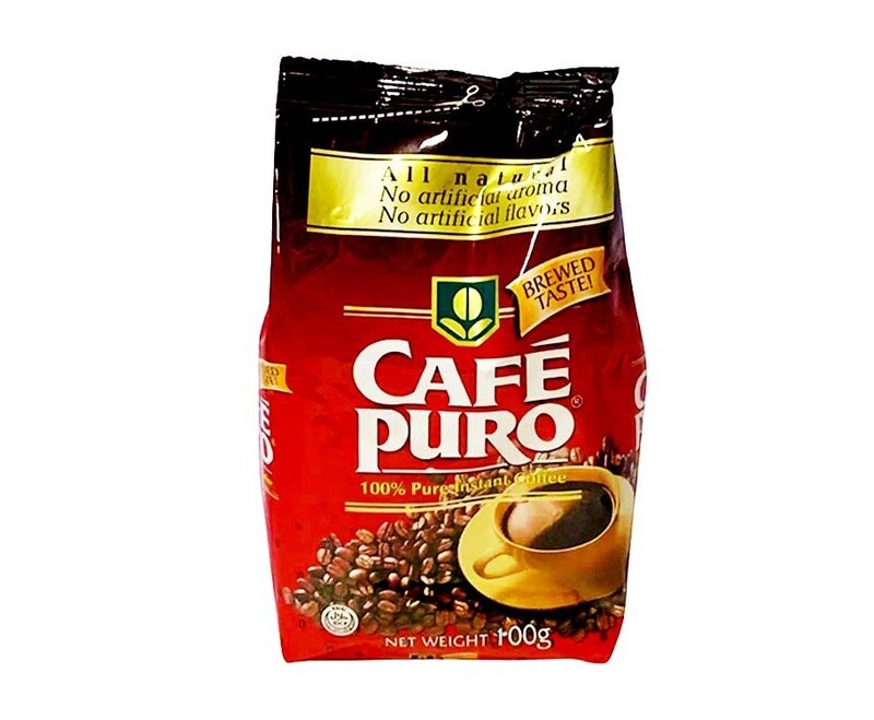 Café Puro 100% Pure Instant Coffee 100g