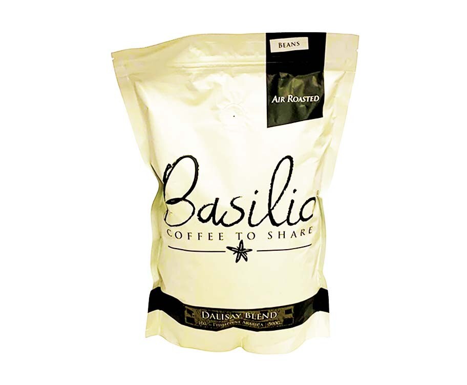 Basilio Coffee to Share Dalisay Blend Air Roasted Beans 500g