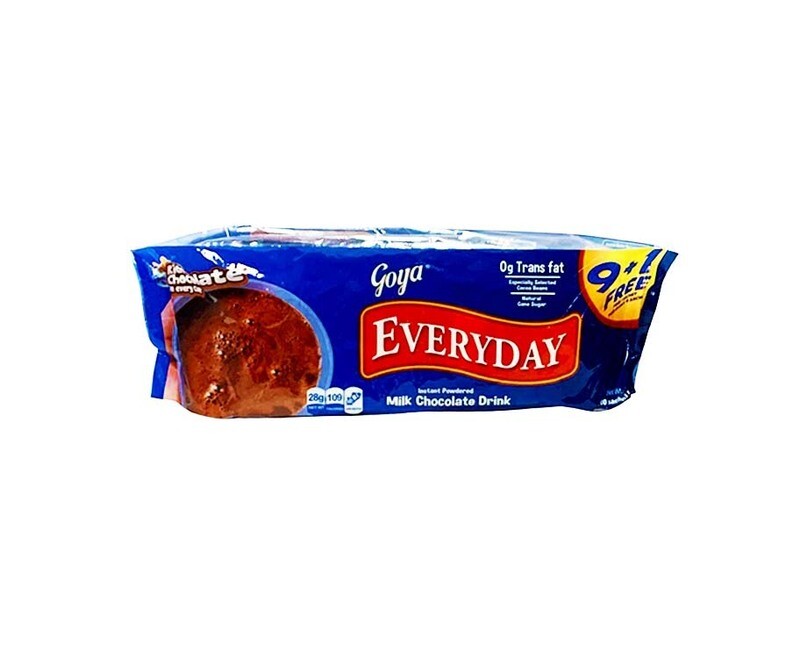 Goya Everyday Instant Powdered Milk Chocolate Drink (9+1 Sachets x 28g) 280g