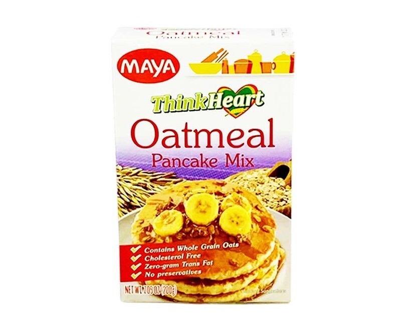 Maya Think Heart Oatmeal Pancake Mix 7.05oz (200g)