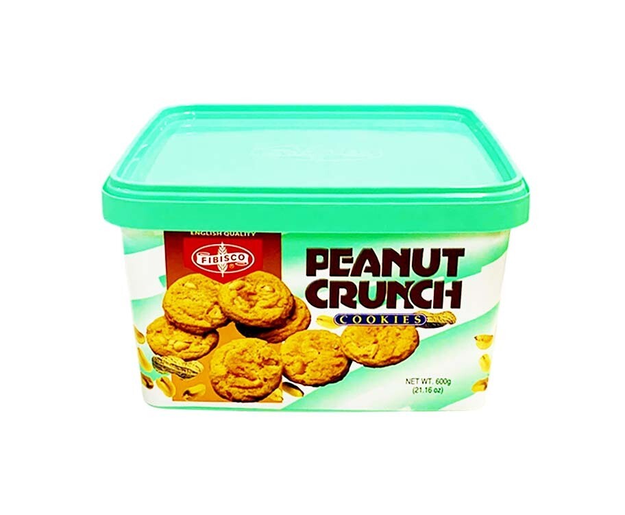 Fibisco Peanut Crunch Cookies 21.16oz (600g)
