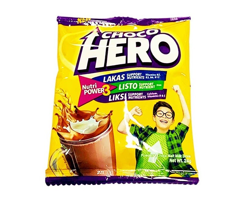 Choco Hero Powdered Choco Malt Milk Drink 24g