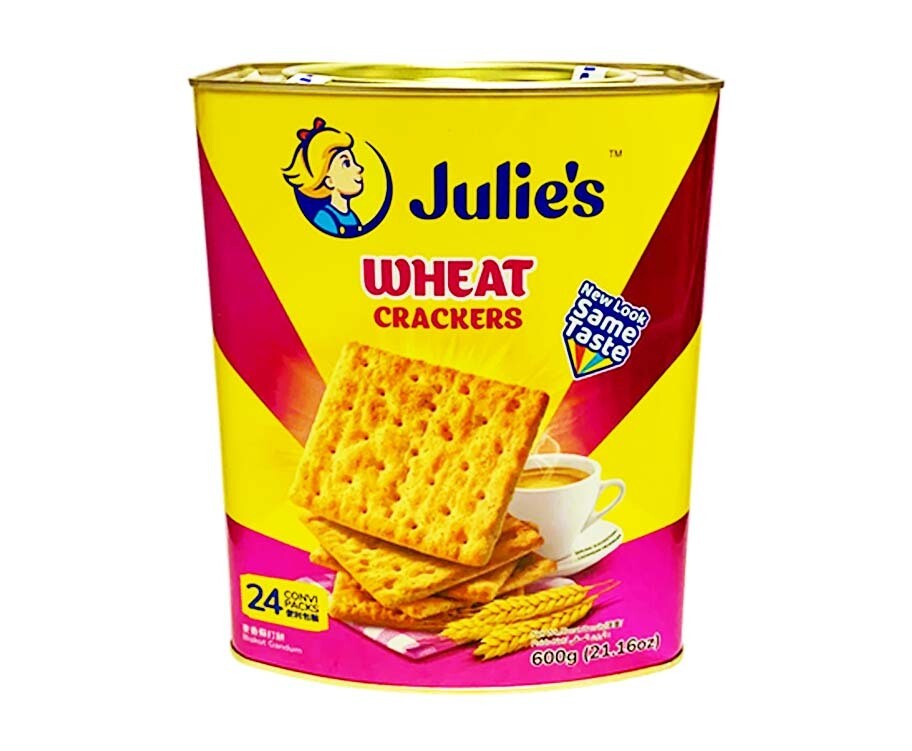 Julie's Wheat Crackers 24 Convi Packs 21.16oz (600g)