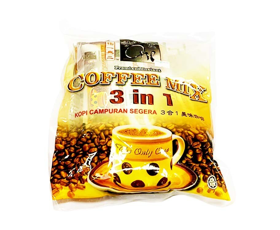 The Only One 3-in-1 Premixed Instant Coffee Mix(20 Sachets x 20g)