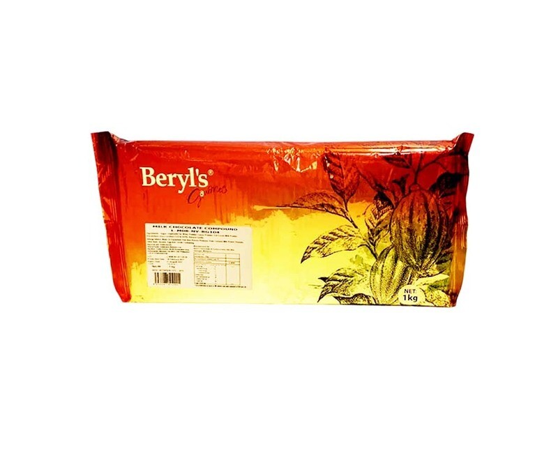 Beryl&#39;s Gourmet Milk Chocolate Compound 1kg