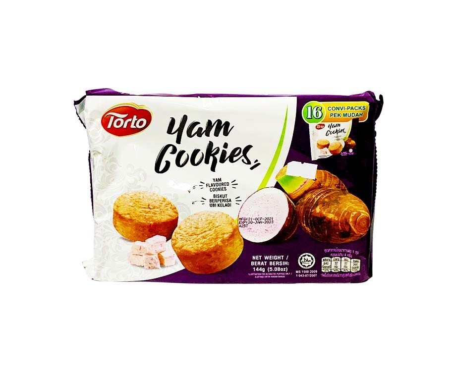 Torto Yam Cookies 16 Convi-Packs 5.08oz (144g)