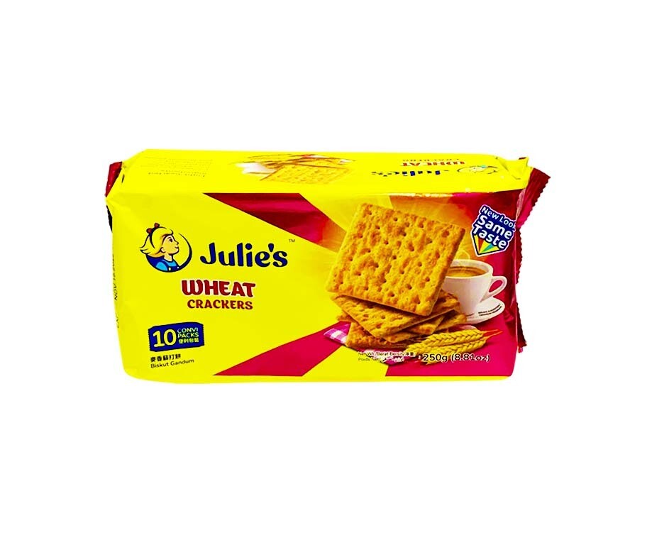 Julie's Wheat Crackers 10 Convi Packs 8.81oz (250g)