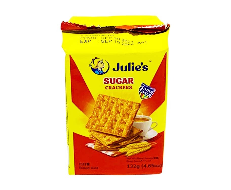 Julie's Sugar Crackers 4.65oz (132g)