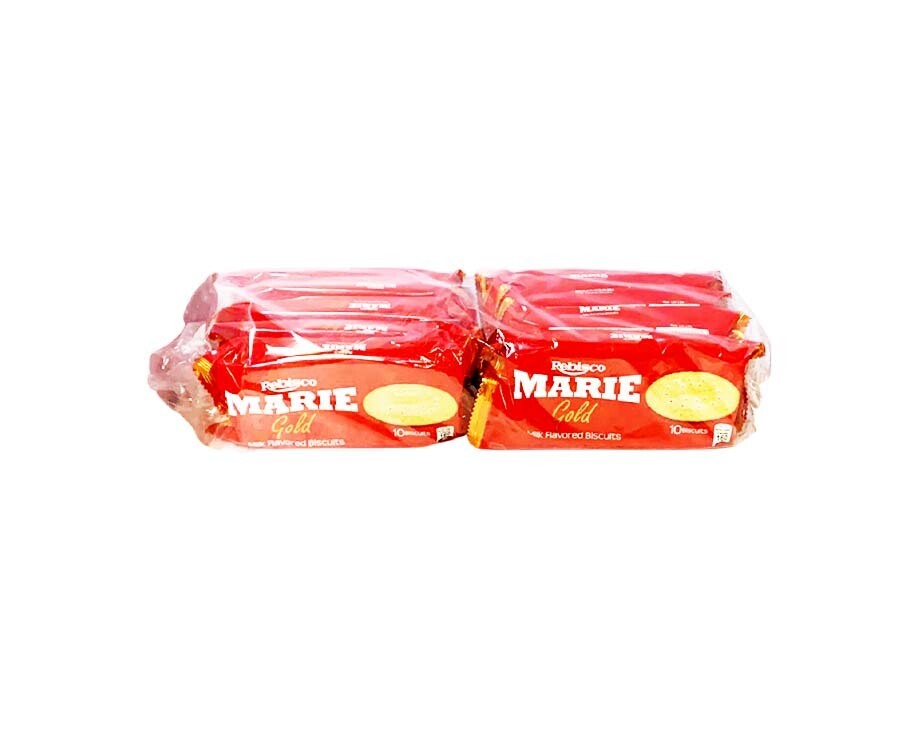 Rebisco Marie Gold Milk Flavored Biscuits (10 Packs x 40g) 400g