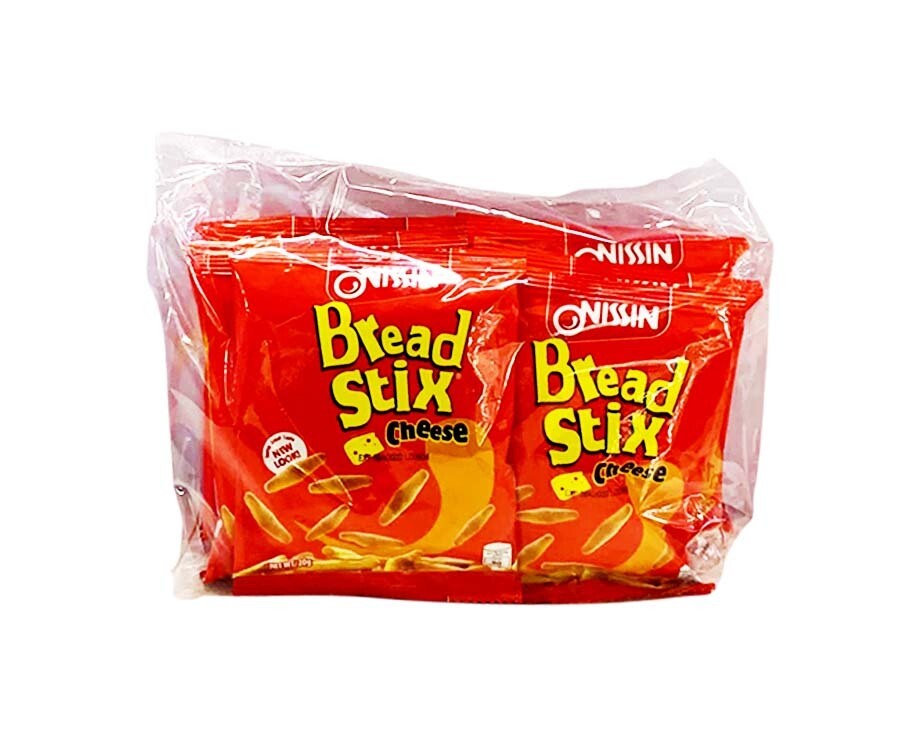 Nissin Bread Stix Cheese (10 Packs x 20g) 200g