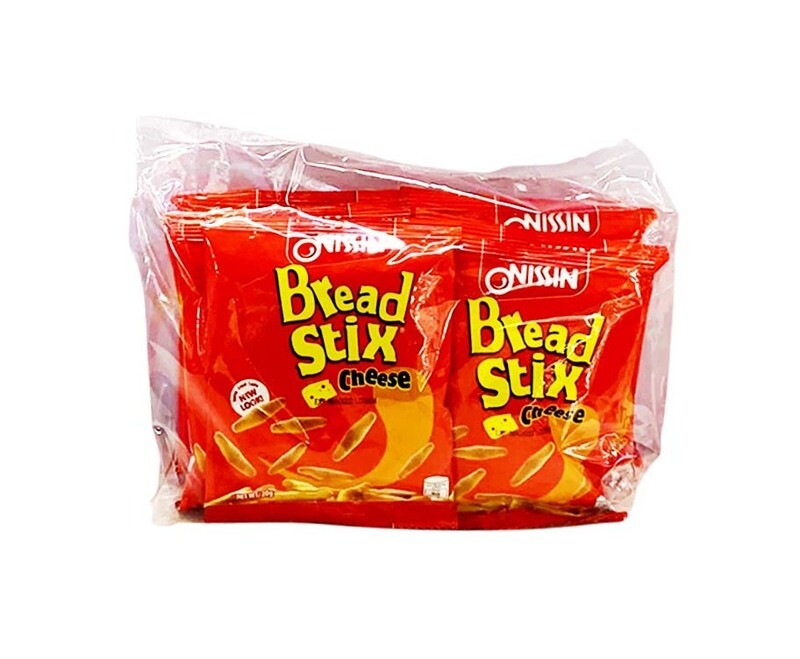 Nissin Bread Stix Cheese (10 Packs x 20g) 200g