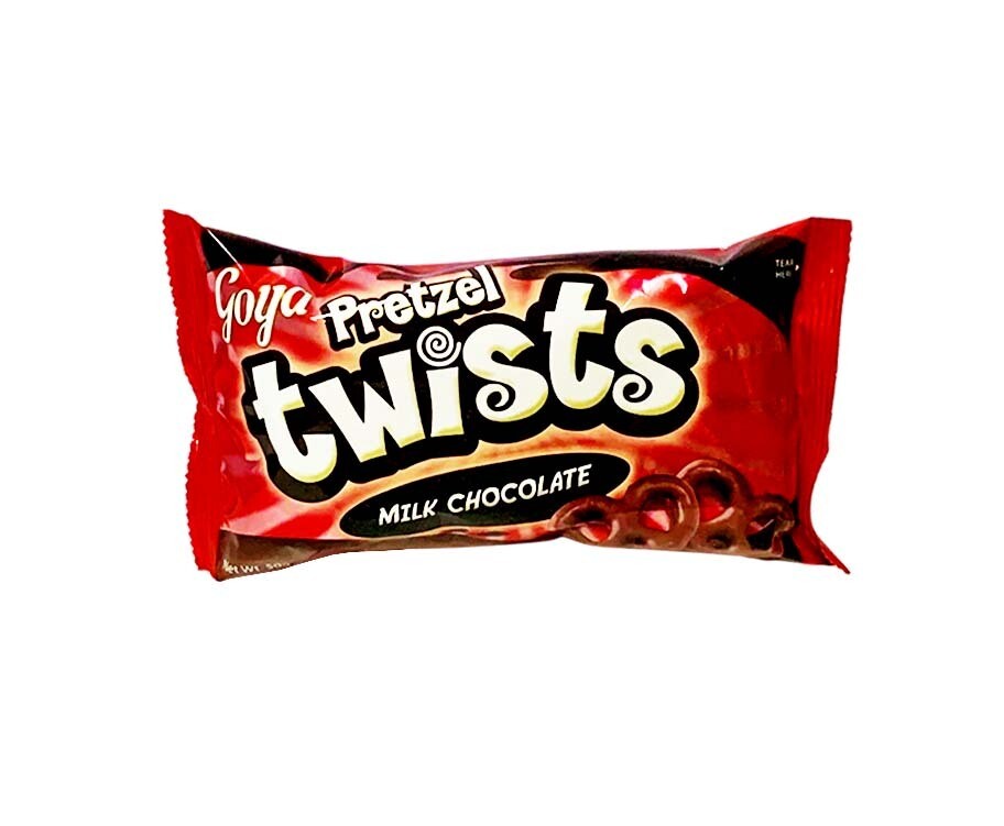 Goya Pretzel Twists Milk Chocolate 50g