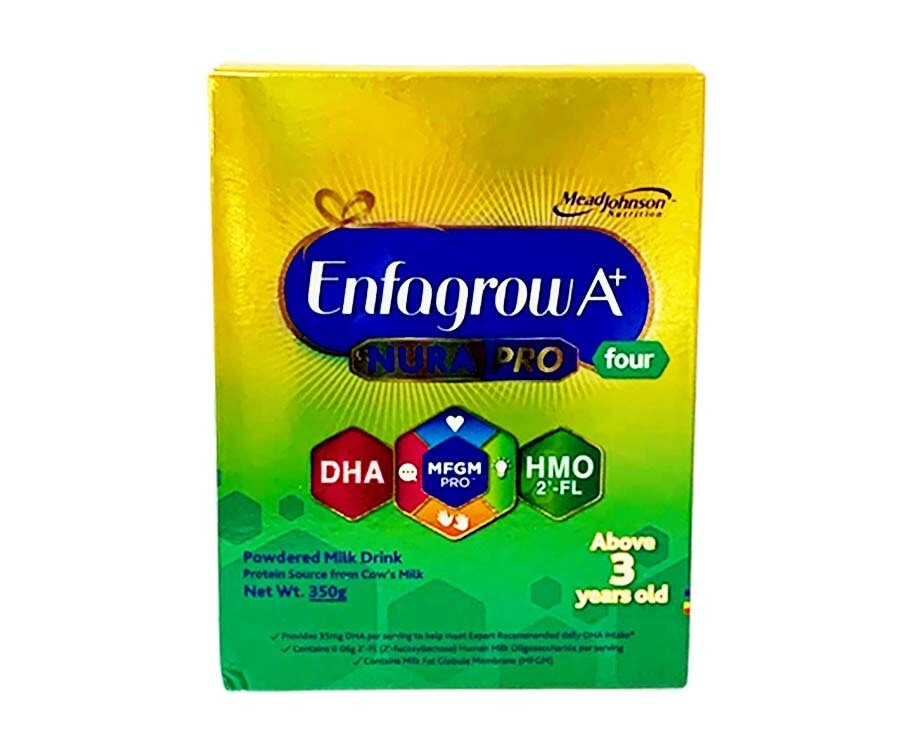 Enfagrow A+ Nura Pro Four  Powdered Milk Drink Above 3 Years Old 350g