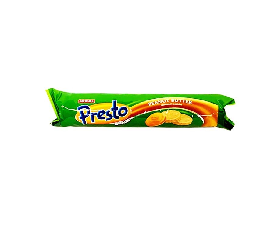 Jack &#39;n Jill Presto Creams Peanut Butter Sandwich Cookies 150g