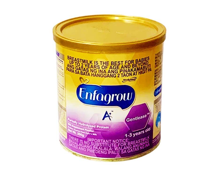 Enfagrow A+ 1 Gentlease Partially Hydrolyzed Protein Milk Supplement Powder 1 - 3 Years Old 350g