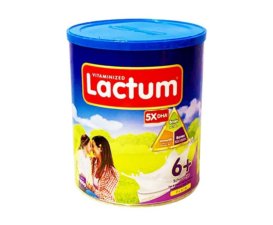 Lactum Vitaminized 6+ Plain Powdered Milk Drink 900g