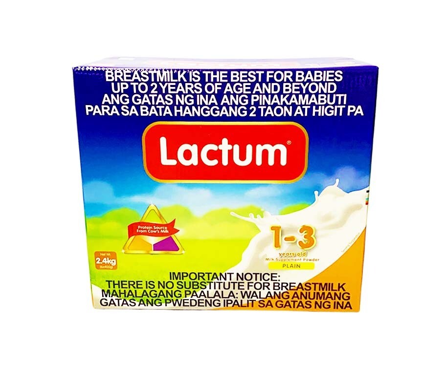Lactum 1 3 Years Old Milk Supplement Powder Plain 6 Packs X 400g 2 4kg lactum-1-3-years-old-milk-supplement-powder-plain-6-packs-x-400g-2-4kg