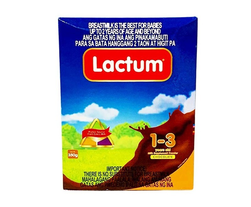 Lactum 1-3 Years Old Milk Supplement Powder Chocolate 350g