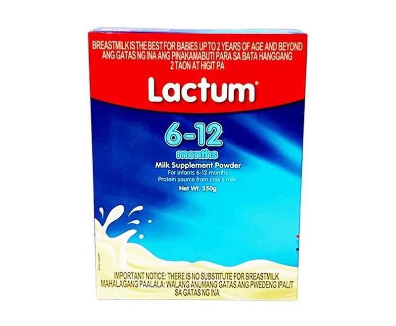 Lactum 6 12 Months Milk Supplement Powder 350g