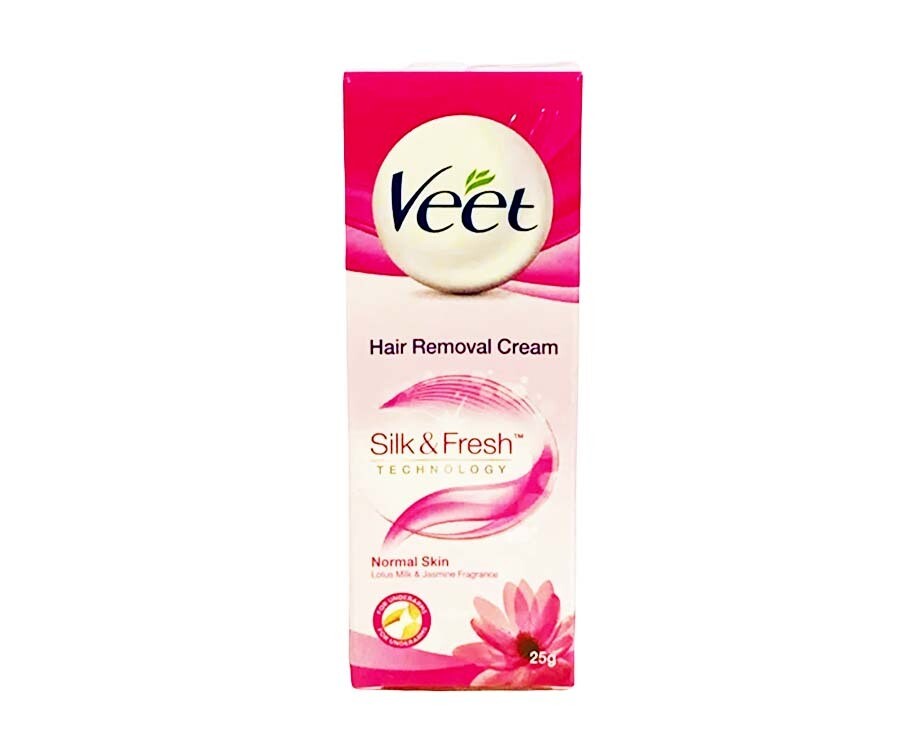Veet Hair Removal Cream Normal Skin Lotus Milk &amp; Jasmine Fragrance 25g
