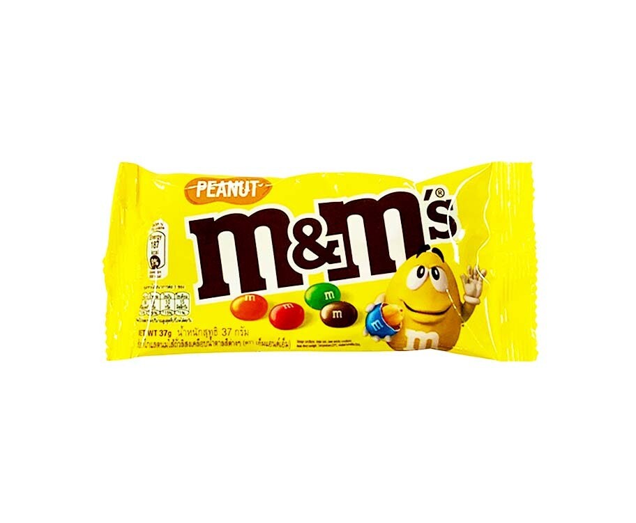 M&amp;M&#39;s Peanut Chocolate Candies 37g