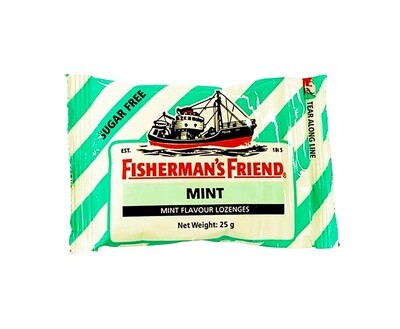 Fisherman's Friend Mint Flavour Lozenges Sugar Free 25g