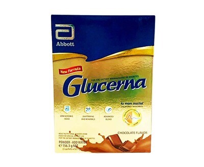 Abbott Glucerna Adult Nutritional Powder Drink Chocolate Flavor (3 Sachets x 52.1g) 156.3g