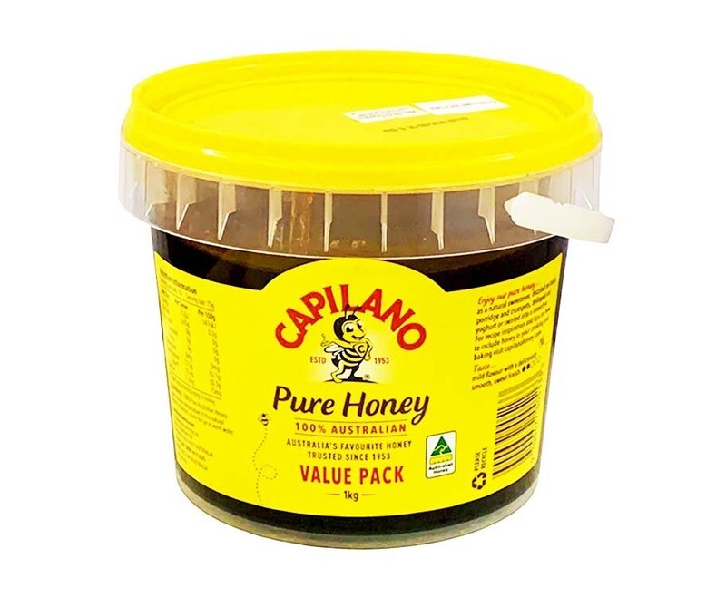 Capilano Pure Honey 100% Australian Value Pack 1kg