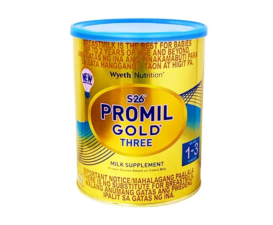 Wyeth Nutrition S-26 Promil Gold Three Milk Supplement For Kids 1-3 Years Old 900g