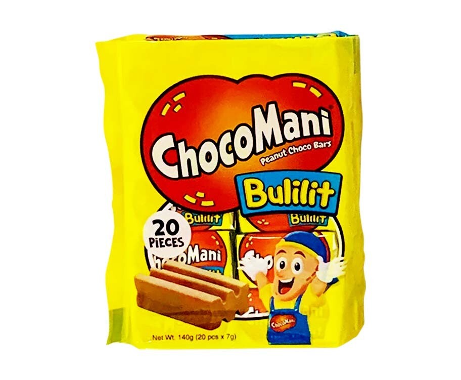 Choco Mani Peanut Choco Bars Bulilit (20 Packs x 7g) 140g