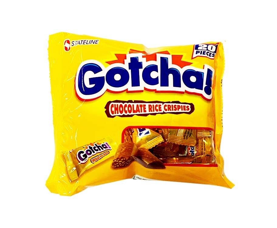 Stateline Gotcha! Chocolate Rice Crispies (20 Packs x 6g)