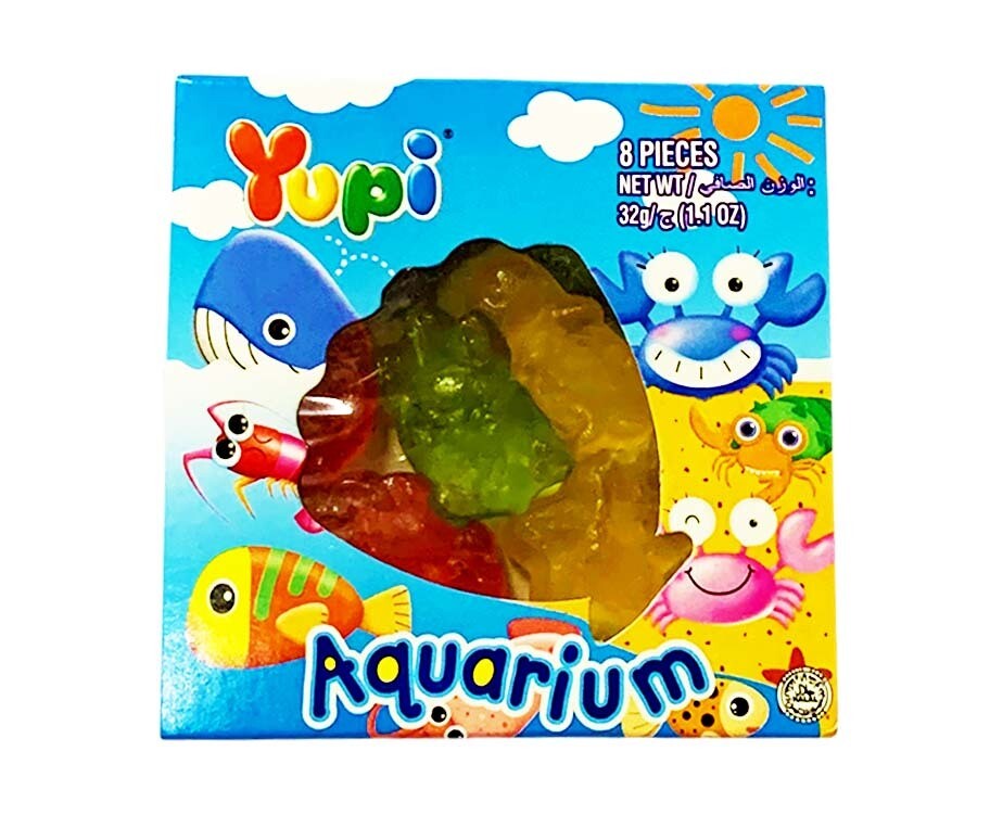 Yupi Aquarium Gummi 8 Pieces 1.1oz (32g)