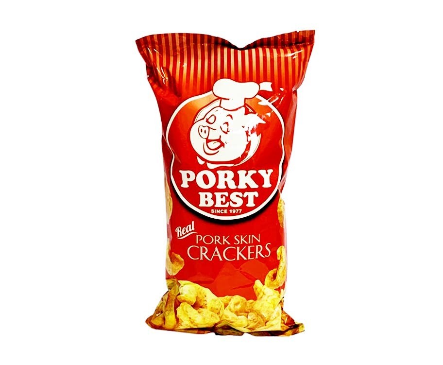 Porky Best Real Pork Skin Crackers 100g