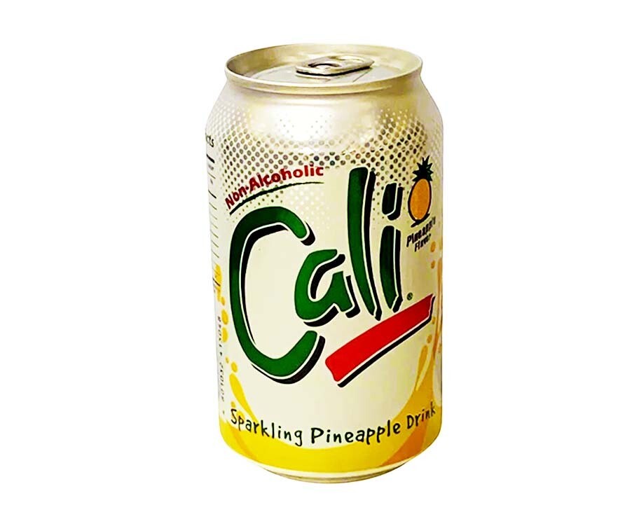Cali Sparkling Pineapple Drink Pineapple Flavor Non-Alcohol 330mL