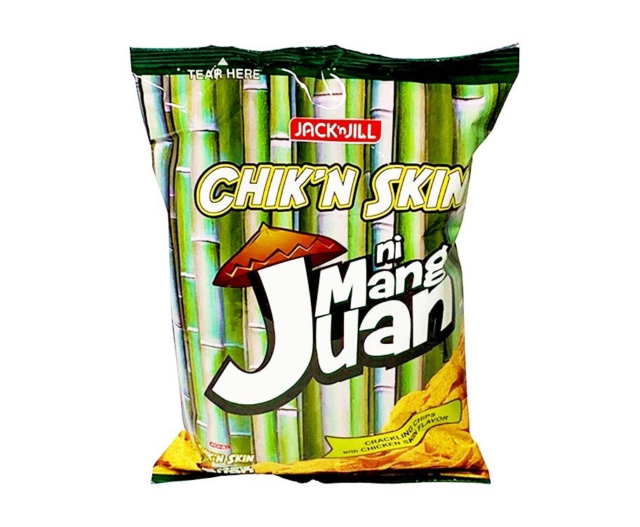 Jack &#39;n Jill Chik&#39;n Skin ni Mang Juan Crackling Chips with Chicken Skin Flavor 70g