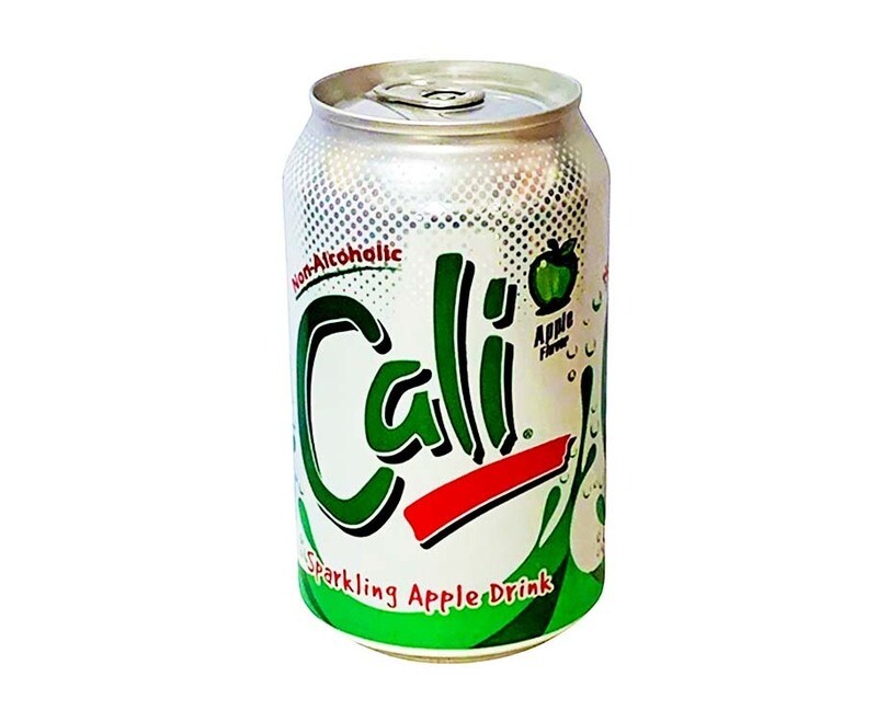 Cali Sparkling Apple Drink Apple Flavor Non-Alcohol 330mL
