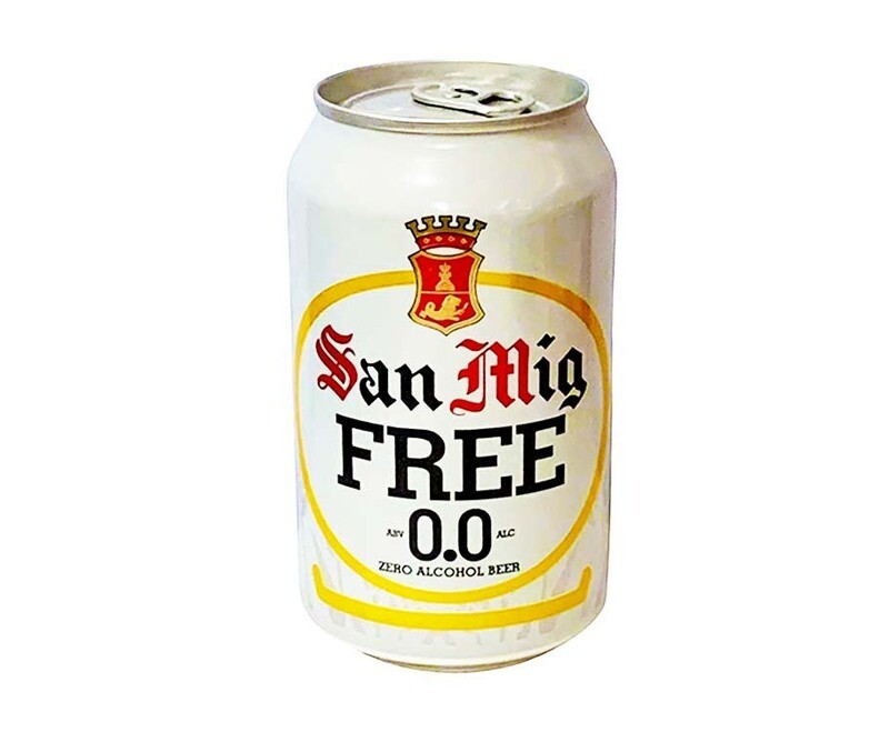 San Mig Free Zero Alcohol Beer 330mL