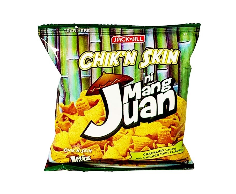 Jack &#39;n Jill Chik&#39;n Skin ni Mang Juan Crackling Chips with Chicken Skin Flavor 17g