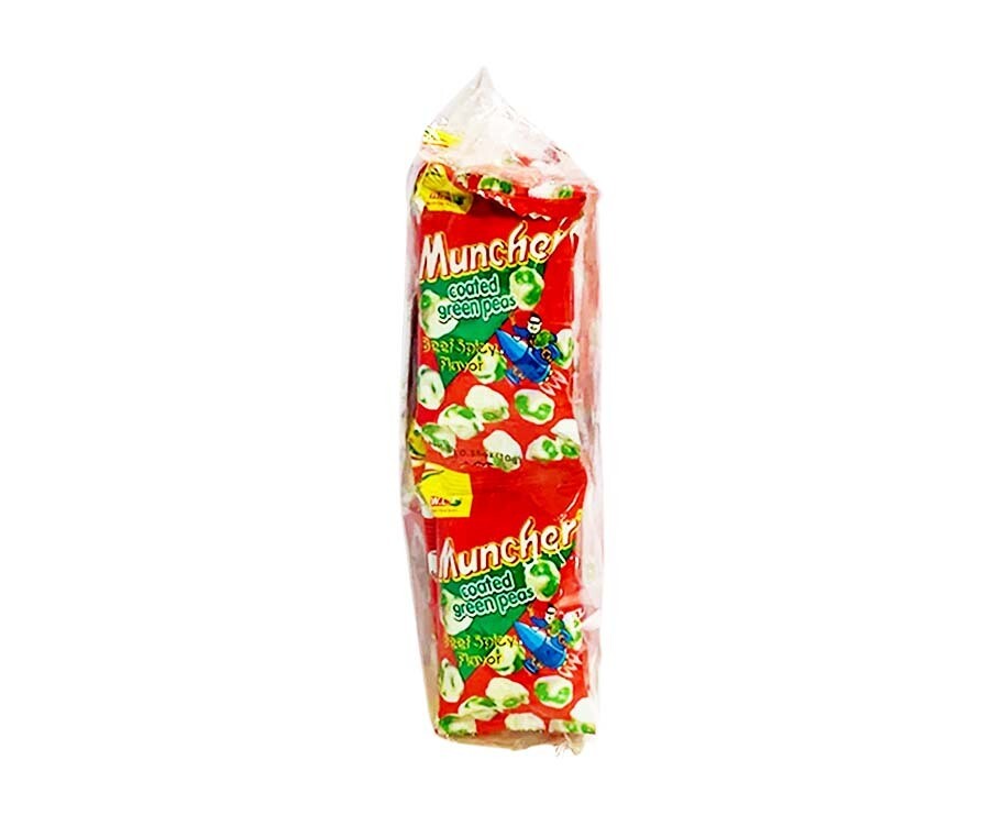 W.L. Foods Muncher Coated Green Peas (12 Packs x 10g)