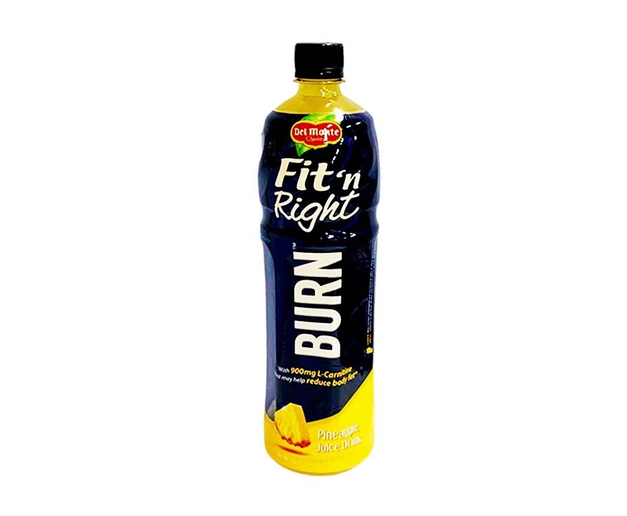 Del Monte Fit &#39;n Right Burn Pineapple Juice Drink 1L