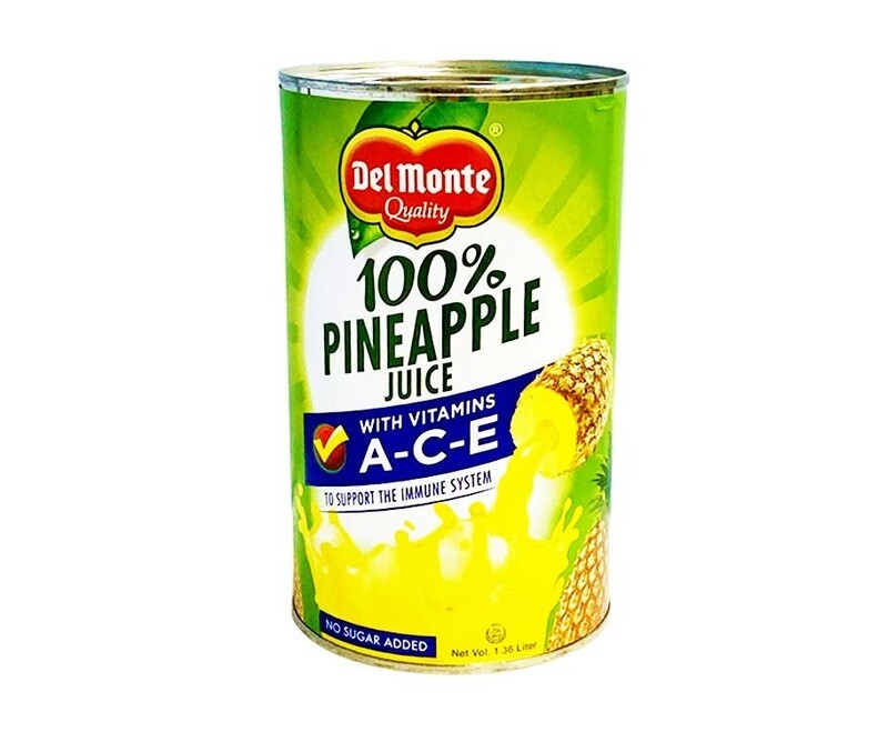 Del Monte 100% Pineapple Juice 1.36L