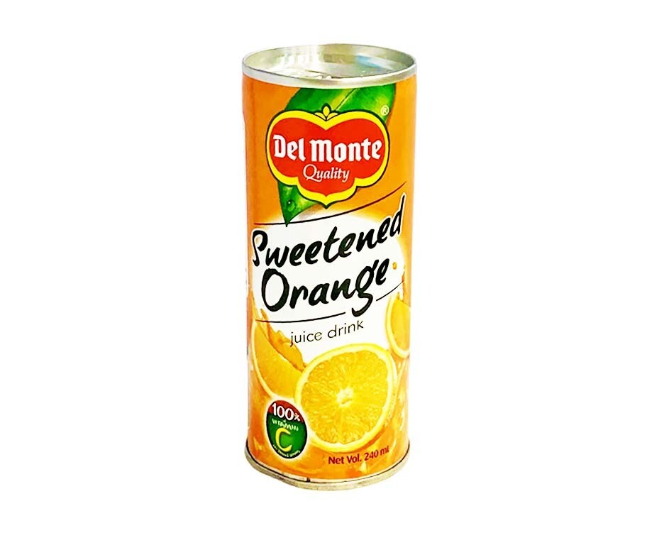 Del Monte Sweetened Orange Juice Drink 240mL