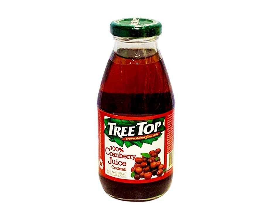 Tree Top All Natural 100% Cranberry Juice Cocktail 300mL