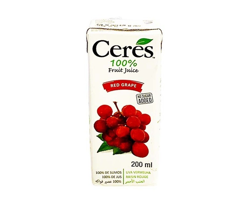 Ceres 100% Fruit Juice Red Grape 200mL