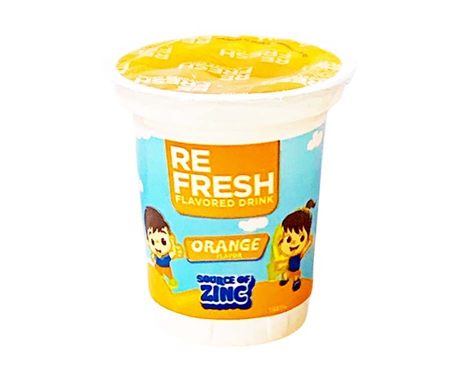 Refresh Flavored Drink Orange Flavor 188mL