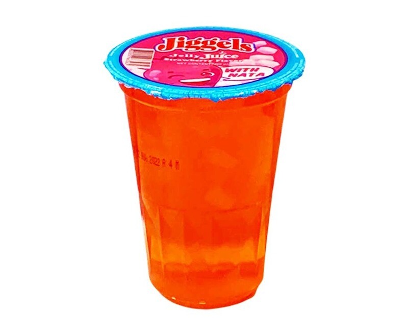 Jiggels Jelly Juice with Nata Strawberry Flavor 220mL