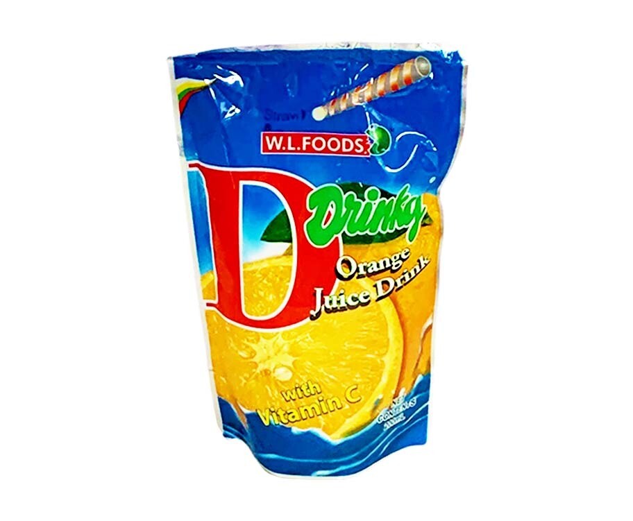 W.L. Foods Drinky Orange Juice Drink 200mL