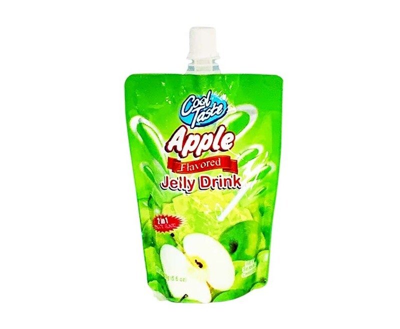 Cool Taste 2-in-1 Snack Drink Apple Flavored Jelly Drink 5.6oz (160g)