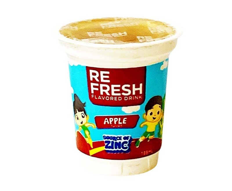 Refresh Flavored Drink Apple Flavor 188mL
