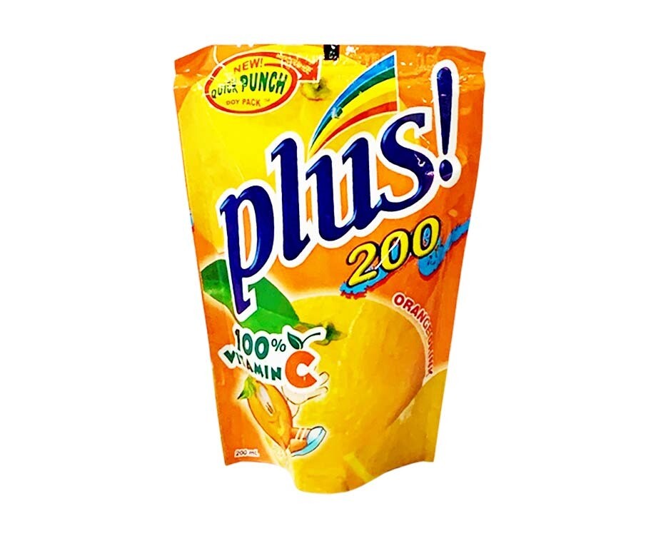 Zest-O Plus 200 Orange Drink 200mL